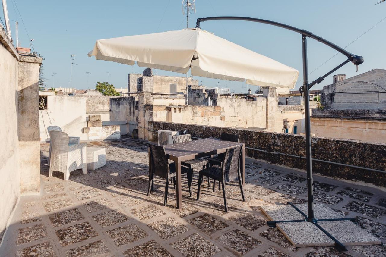 Convivo Apartment Palazzo Galateo - Private Rooftop Terrace Лечче Екстер'єр фото